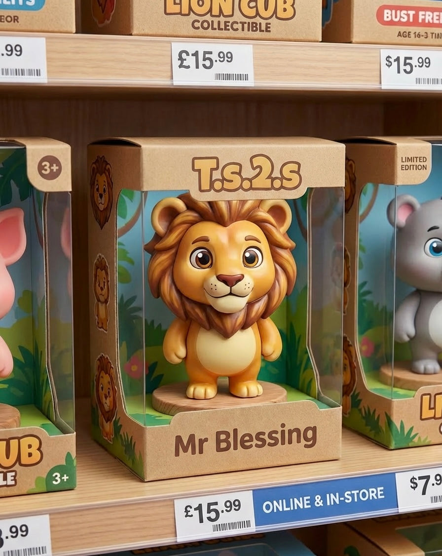 Princess sapphire and princess sham sham and lion of Judah