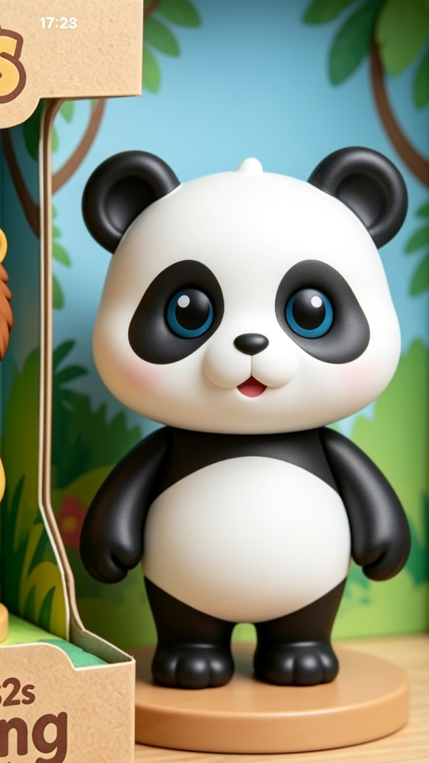 Ela elephant, bel-p pig, and Pinda Panda