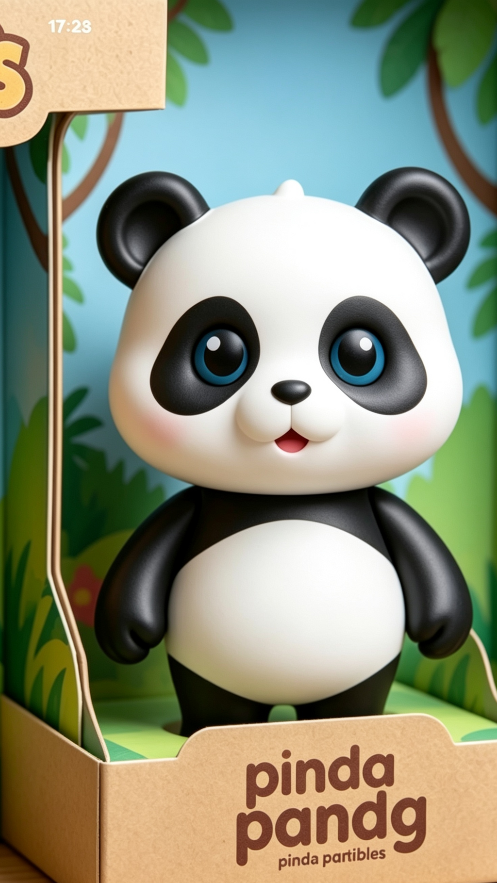 Ela elephant, bel-p pig, and Pinda Panda
